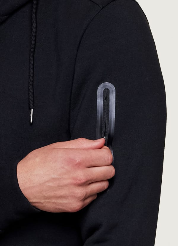 Rbx Prime Contrast Quarter Zip Fleece Sweatshirt