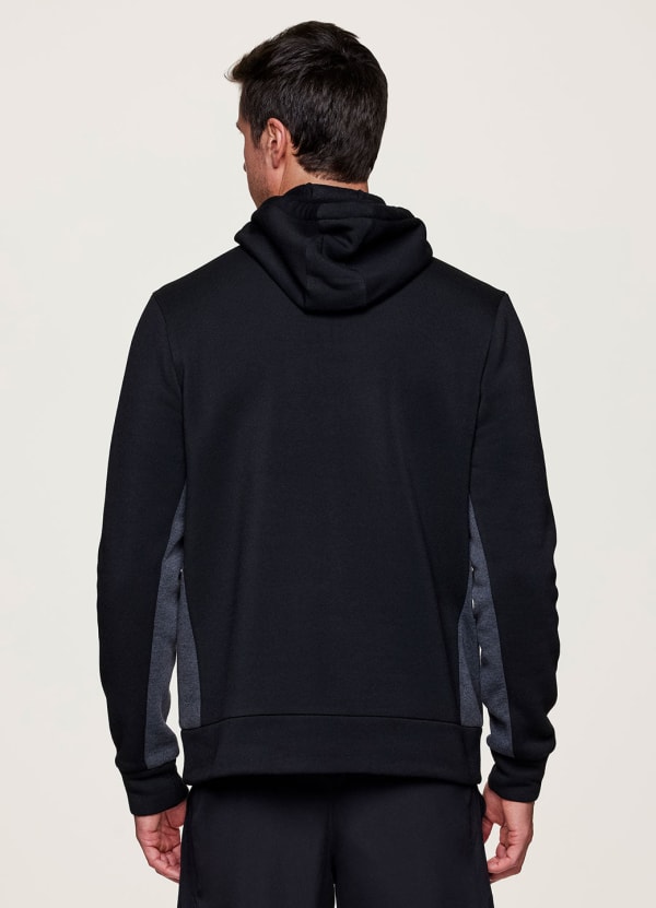 Rbx Prime Contrast Quarter Zip Fleece Sweatshirt