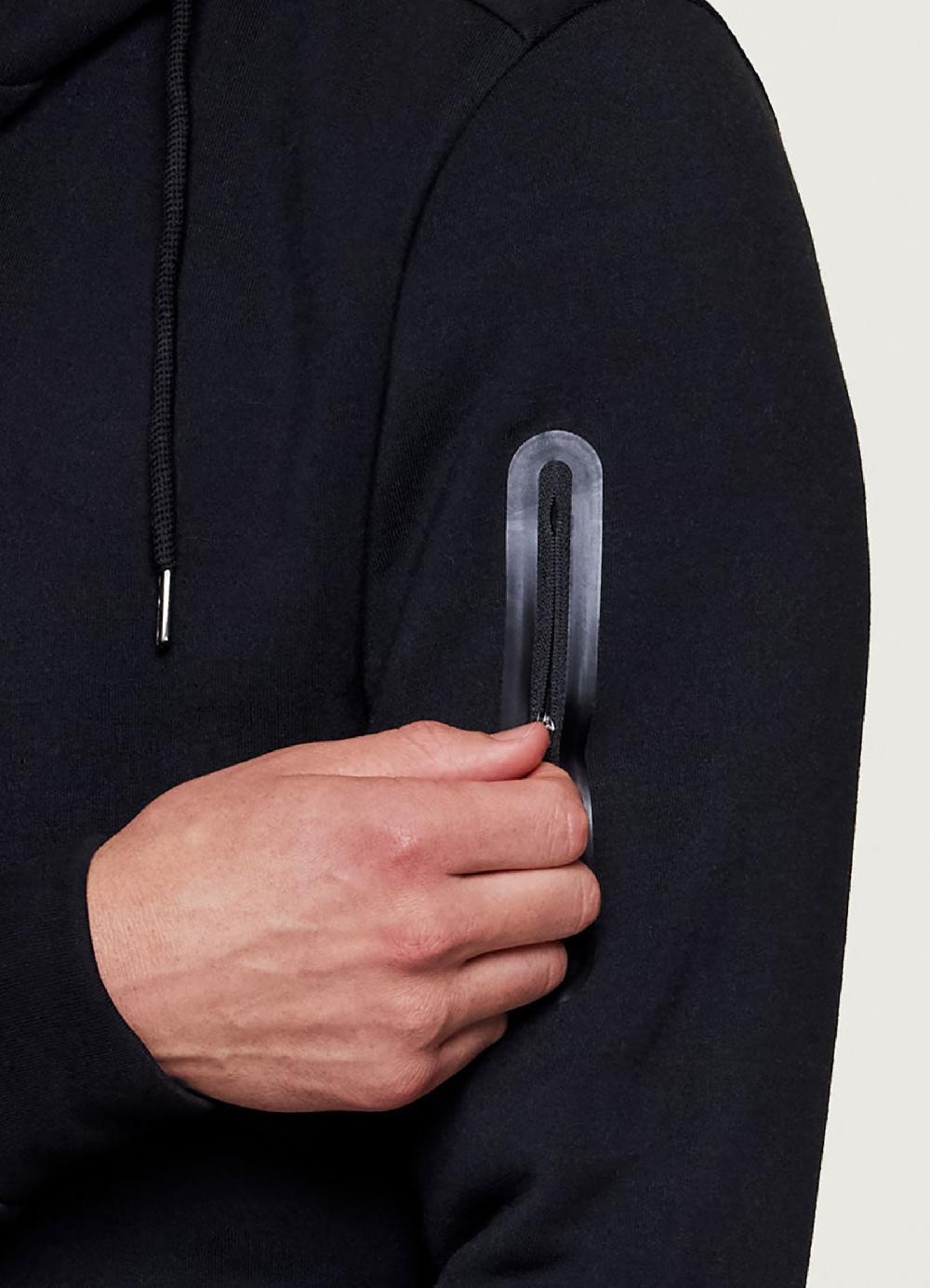 Rbx Prime Contrast Quarter Zip Fleece Sweatshirt