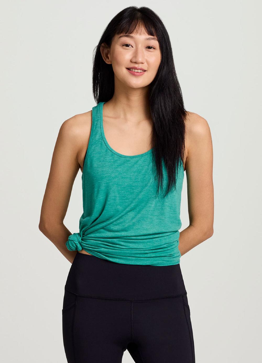 Rbx Prime Relaxed Twist Back Tank Top
