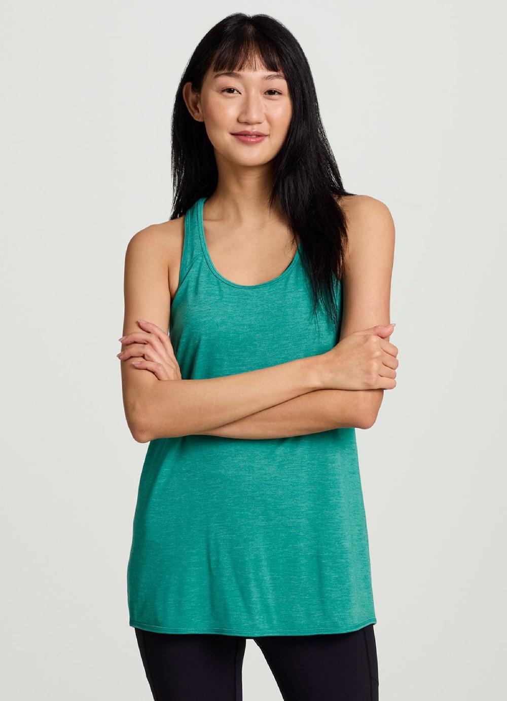 rbx Prime Relaxed Twist Back Tank Top