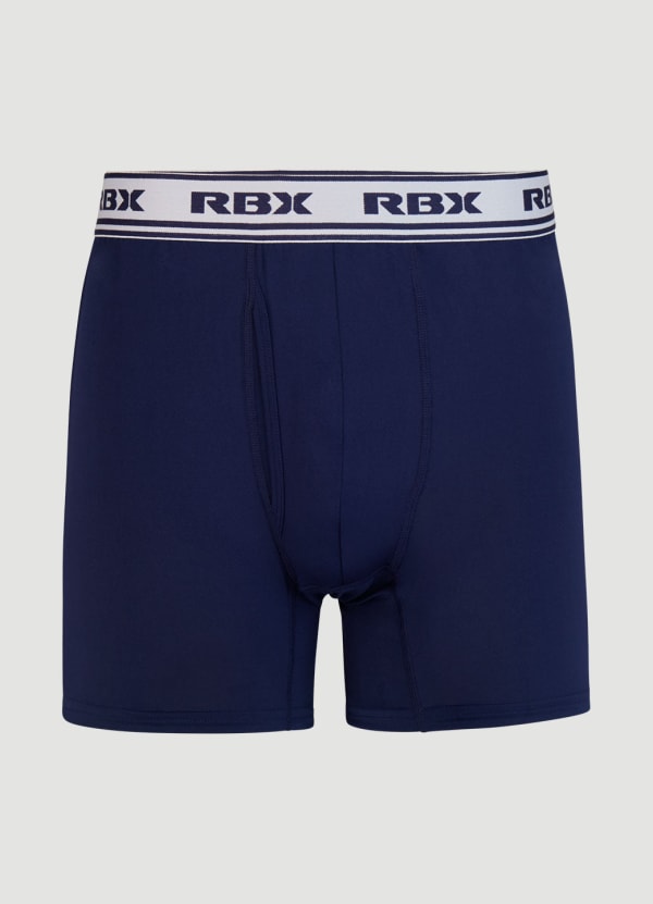 Rbx Quick Dry Boxer Briefs With Fly 4-Pack
