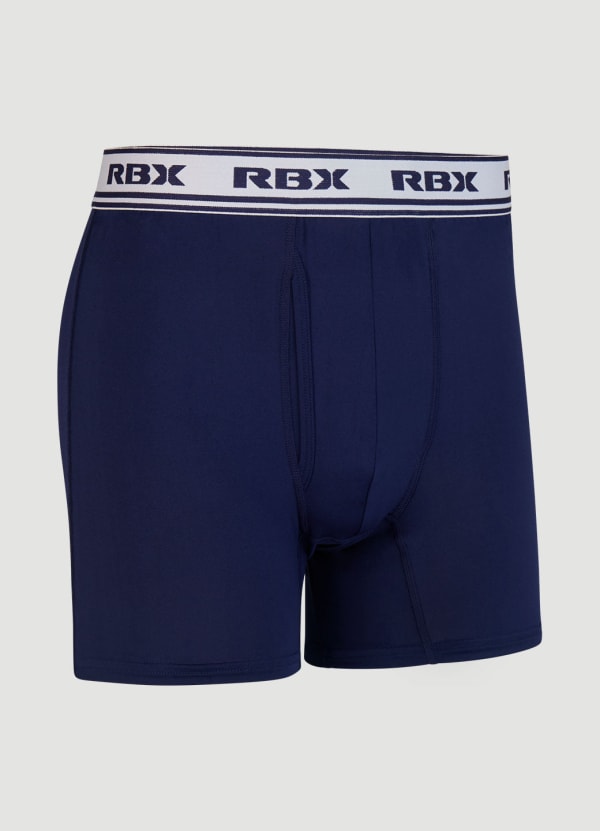 Rbx Quick Dry Boxer Briefs With Fly 4-Pack