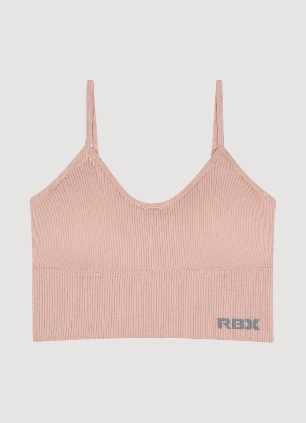 Rbx Seamless Longline Ribbed Bralette 2-Pack
