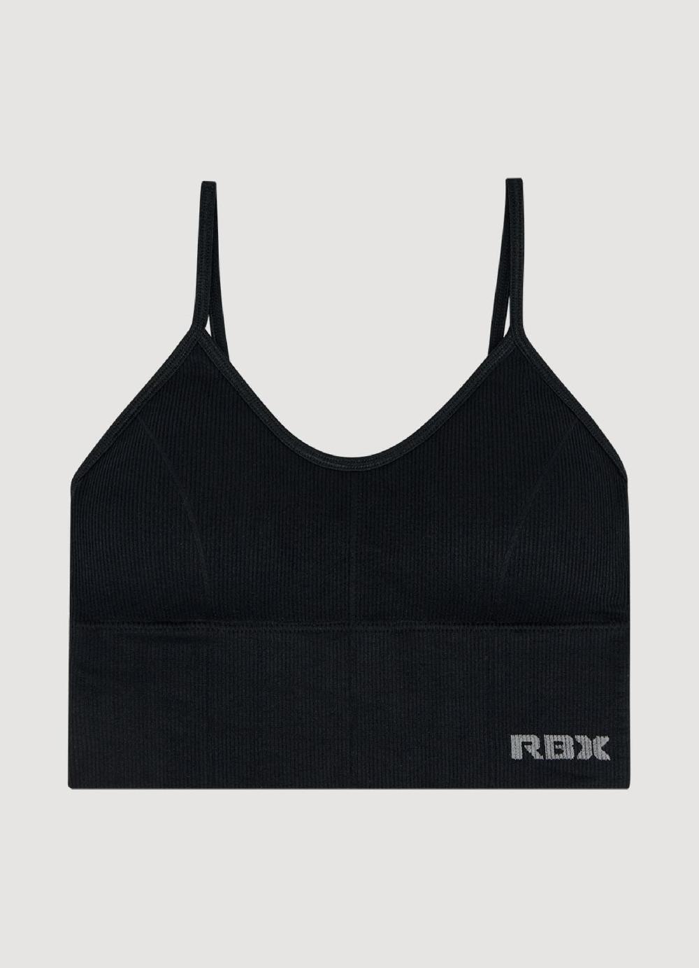 Rbx Seamless Longline Ribbed Bralette 2-Pack