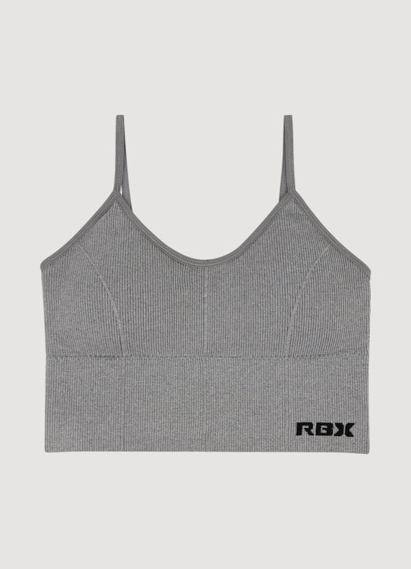 Rbx Seamless Longline Ribbed Bralette 2-Pack