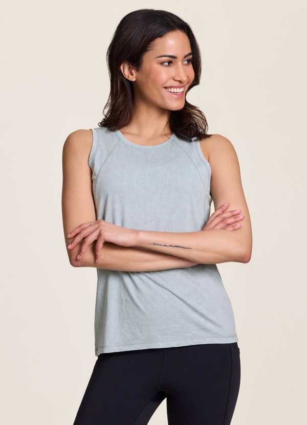 rbx Seascape Back Ribbed Tank