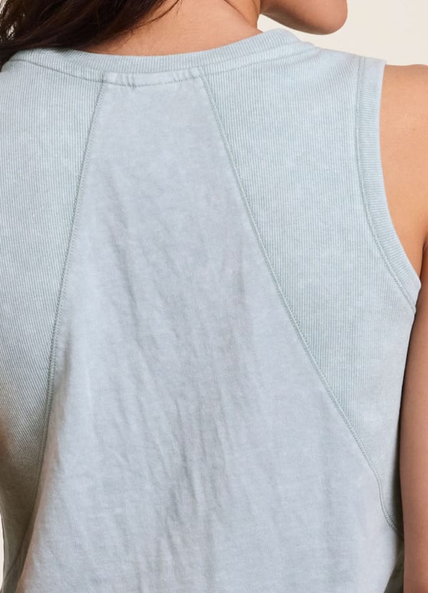 Rbx Seascape Back Ribbed Tank