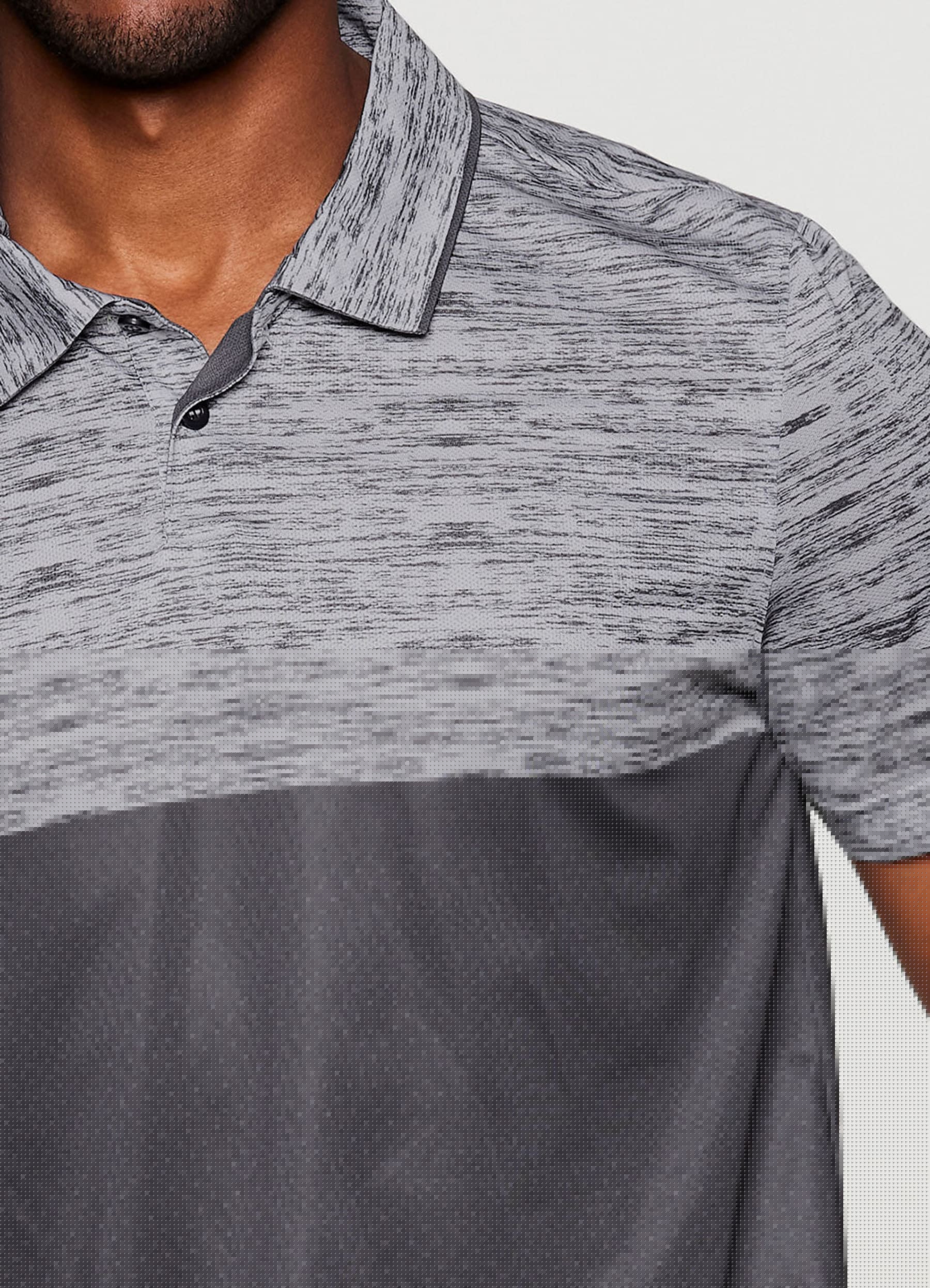 Rbx Stay On Course Closed Mesh Polo