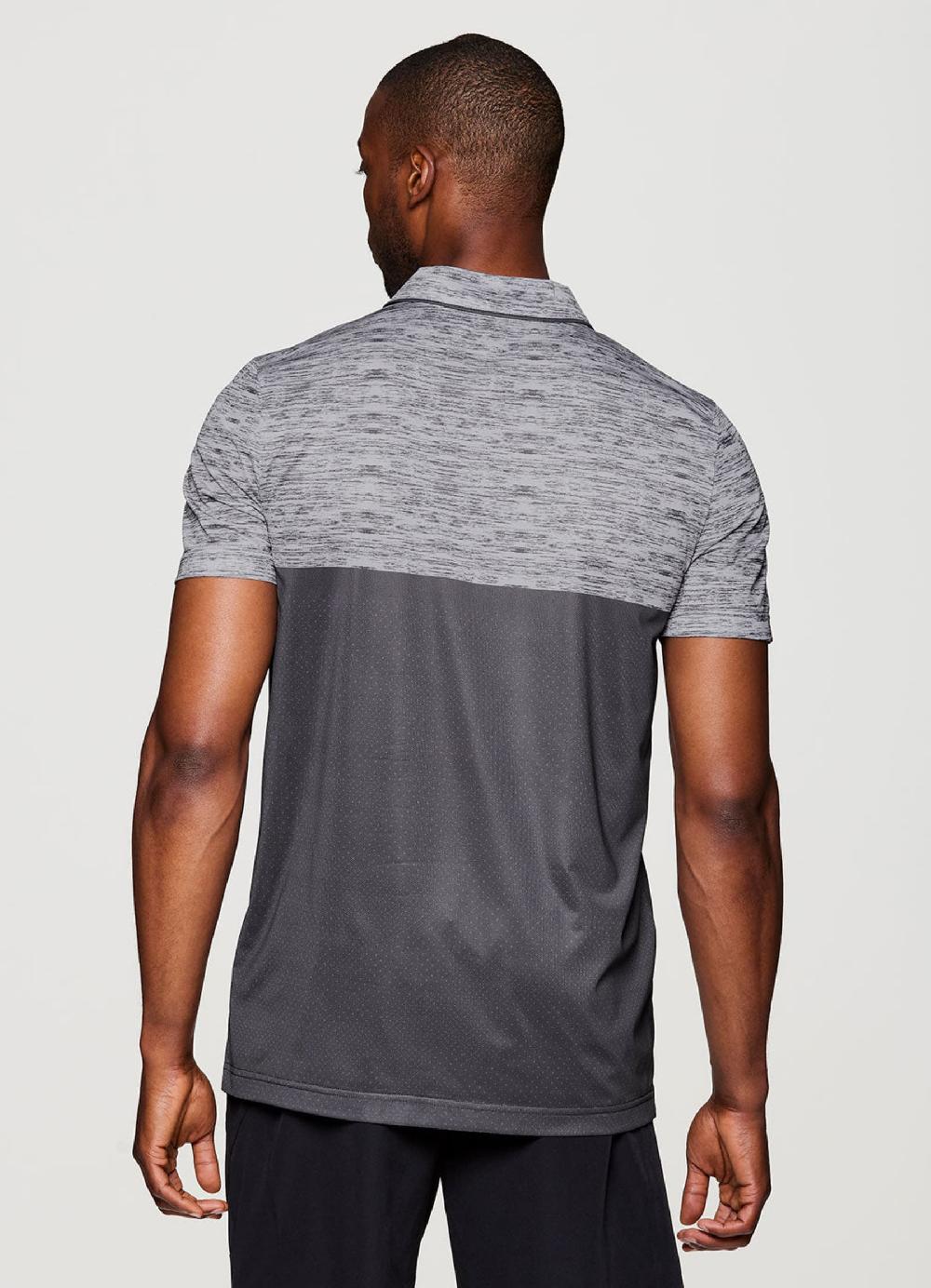 Rbx Stay On Course Closed Mesh Polo