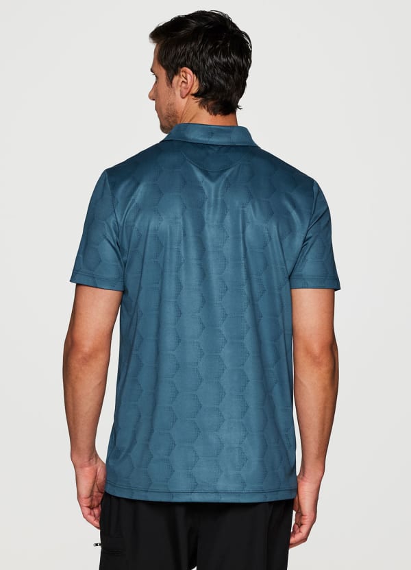 Rbx Stay On Course Tonal Polo