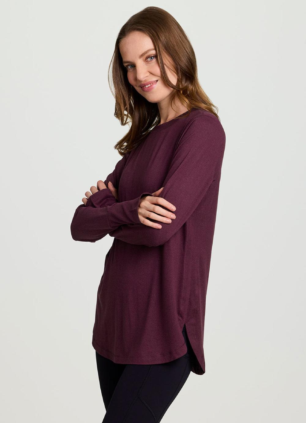 Rbx Studio Practice Long Sleeve Tunic Tee
