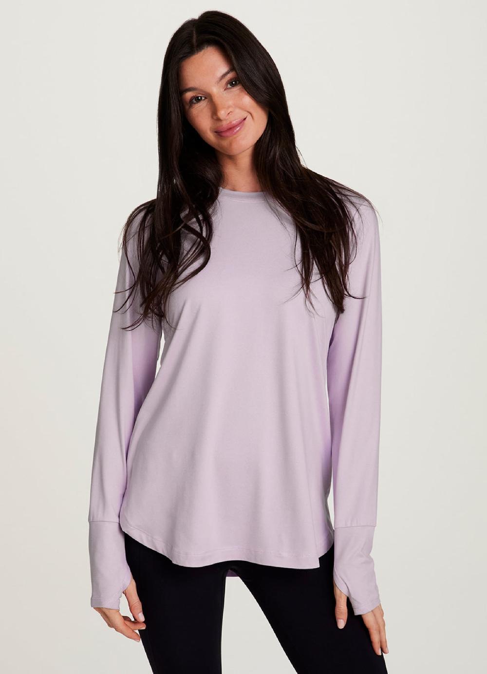 rbx Studio Practice Long Sleeve Tunic Tee