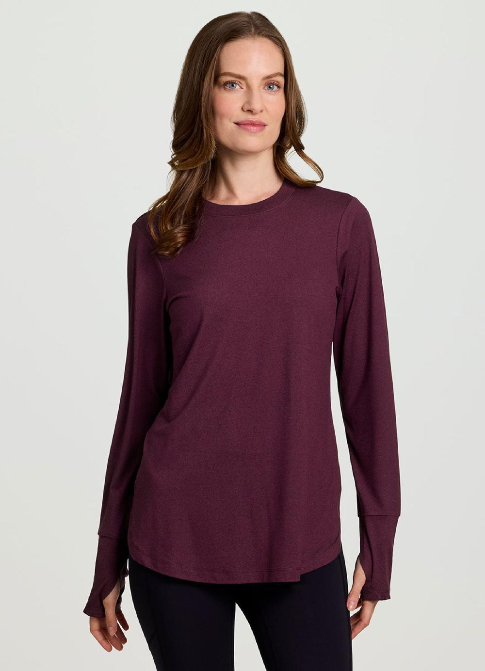 rbx Studio Practice Long Sleeve Tunic Tee