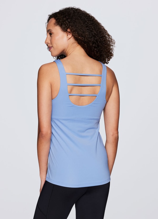 rbx Super Soft Strappy Shelf Bra Tank