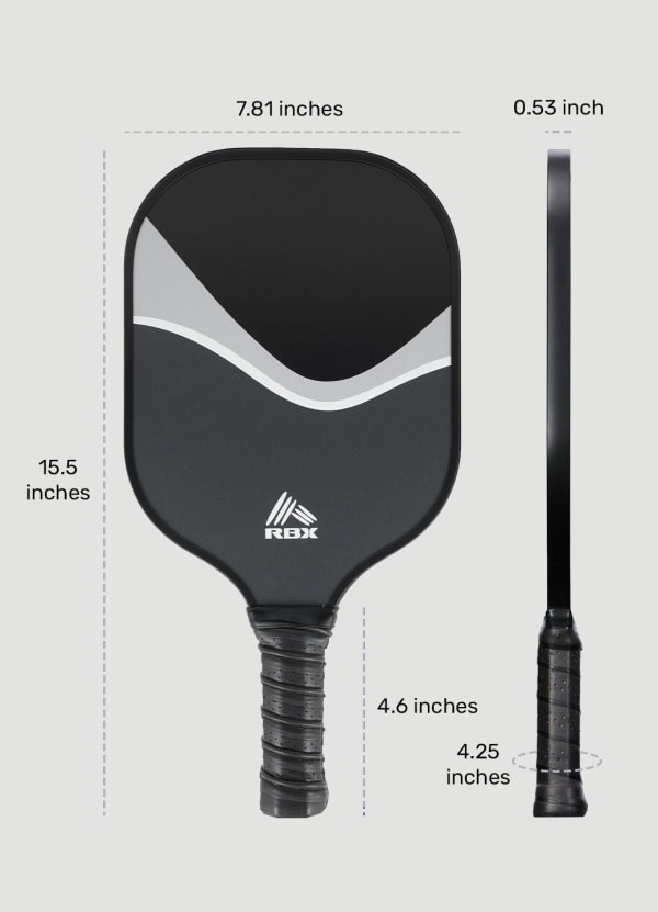 Rbx Wave Pickleball Paddle With Cover