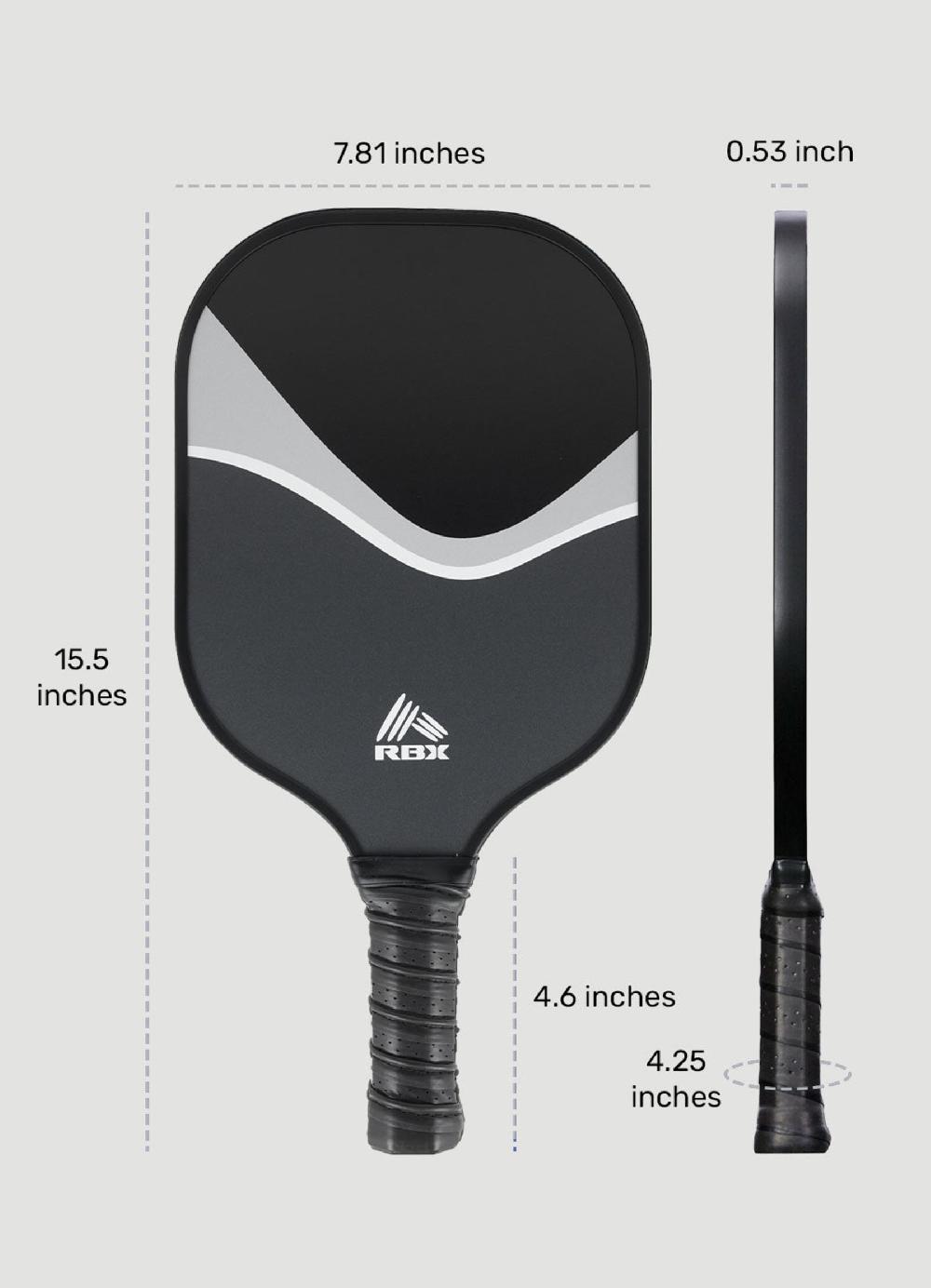 Rbx Wave Pickleball Paddle With Cover