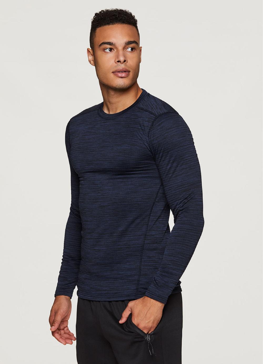 Rbx Stratus Fleece Lined Compression Base Layer Tee