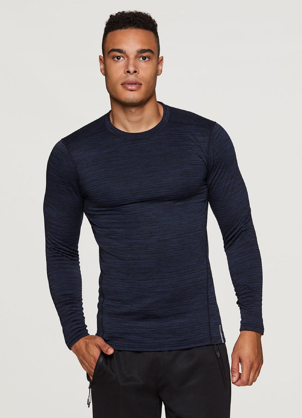 rbx Stratus Fleece Lined Compression Base Layer Tee