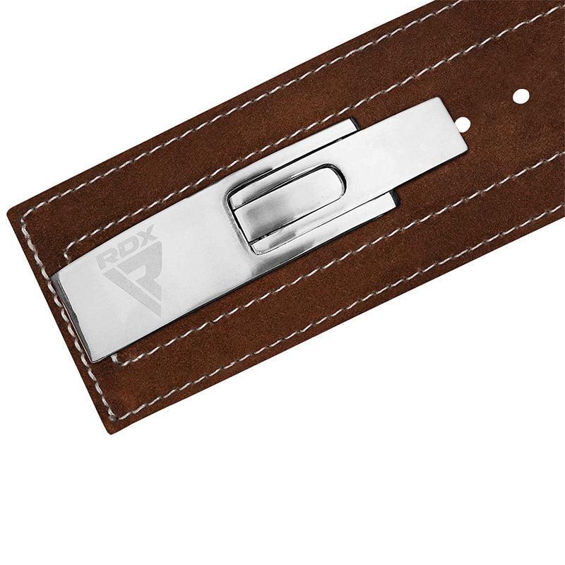 Rdx Sports RDX 4 INCH IPL / USPA & World Powerlifting Congress APPROVED Powerlifting Leather Gym Belt