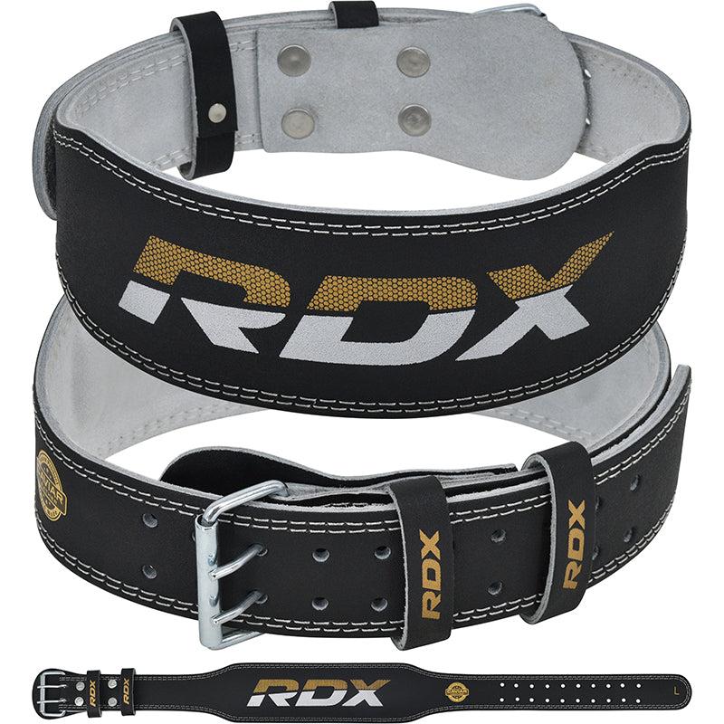 Rdx Sports RDX 4 Inch Leather Weightlifting Gym Belt