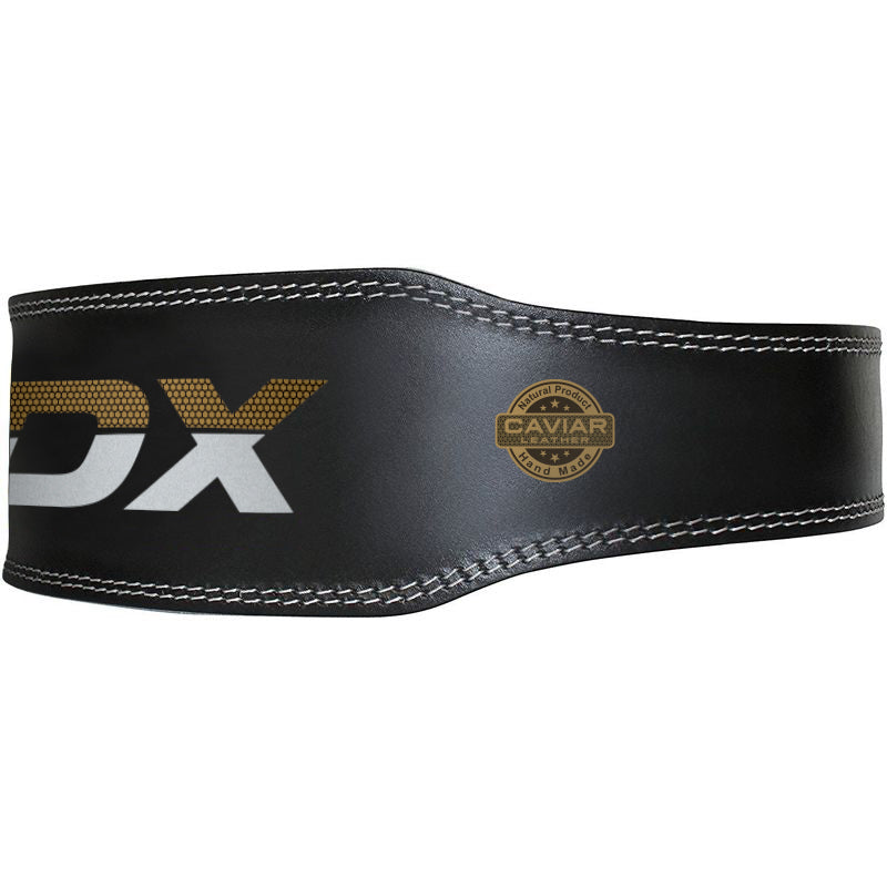 Rdx Sports RDX 4 Inch Leather Weightlifting Gym Belt