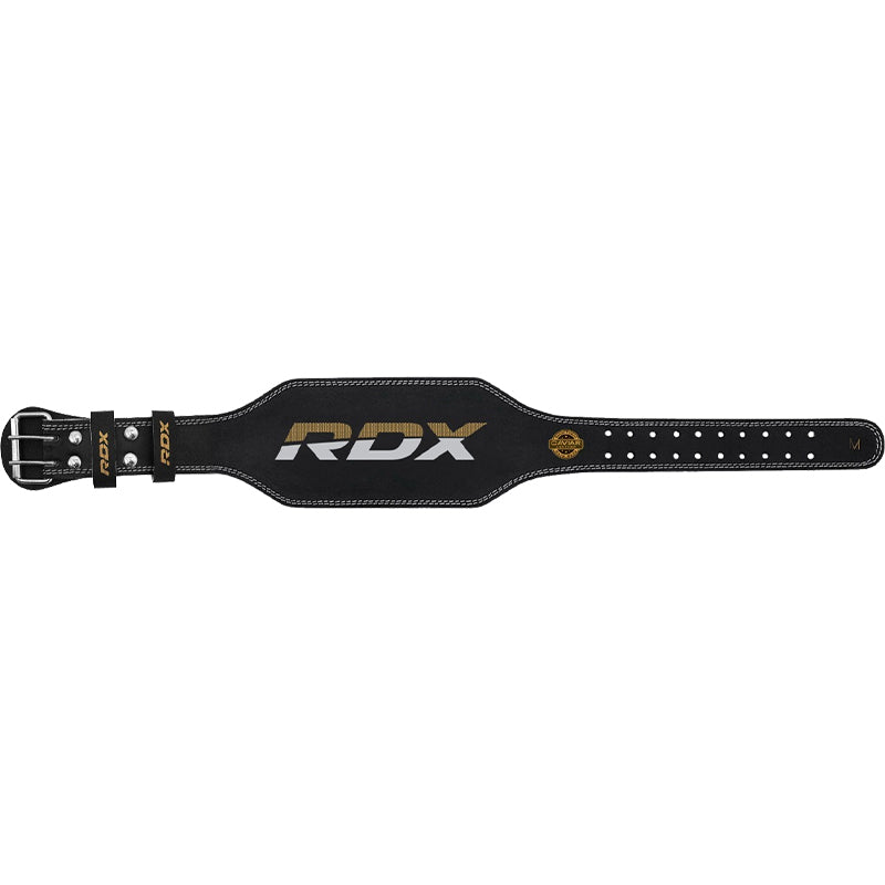 Rdx Sports RDX 4 Inch Leather Weightlifting Gym Belt