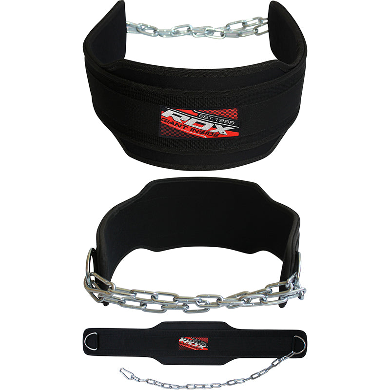 Rdx Sports RDX 6DP Weight Training Dipping Belt With Chain