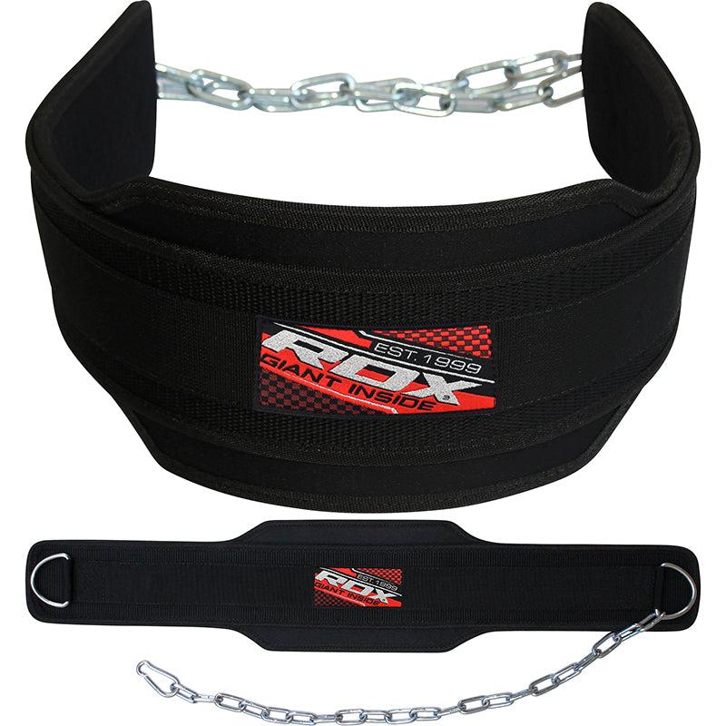 rdx sports RDX 6DP Weight Training Dipping Belt with Chain