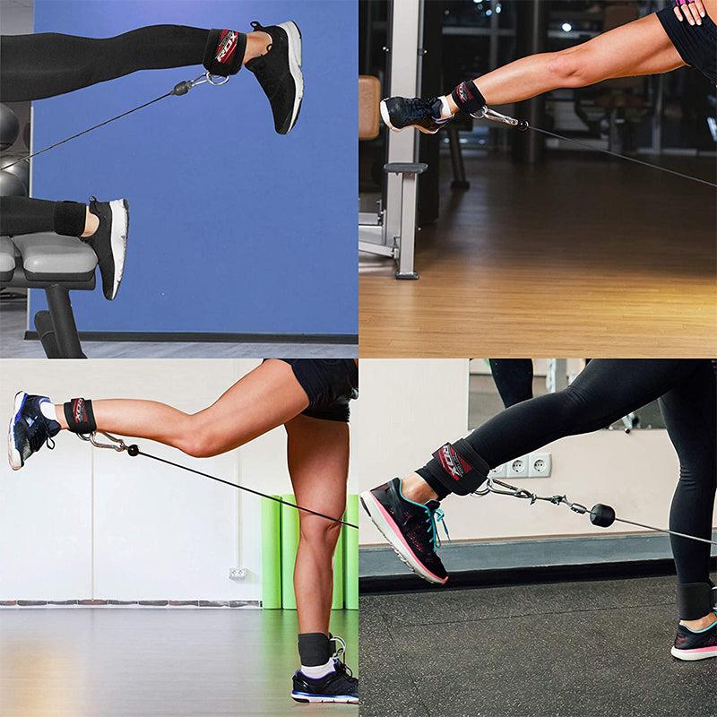 Rdx Sports RDX A1 Ankle Strap For Cable Machine Workout