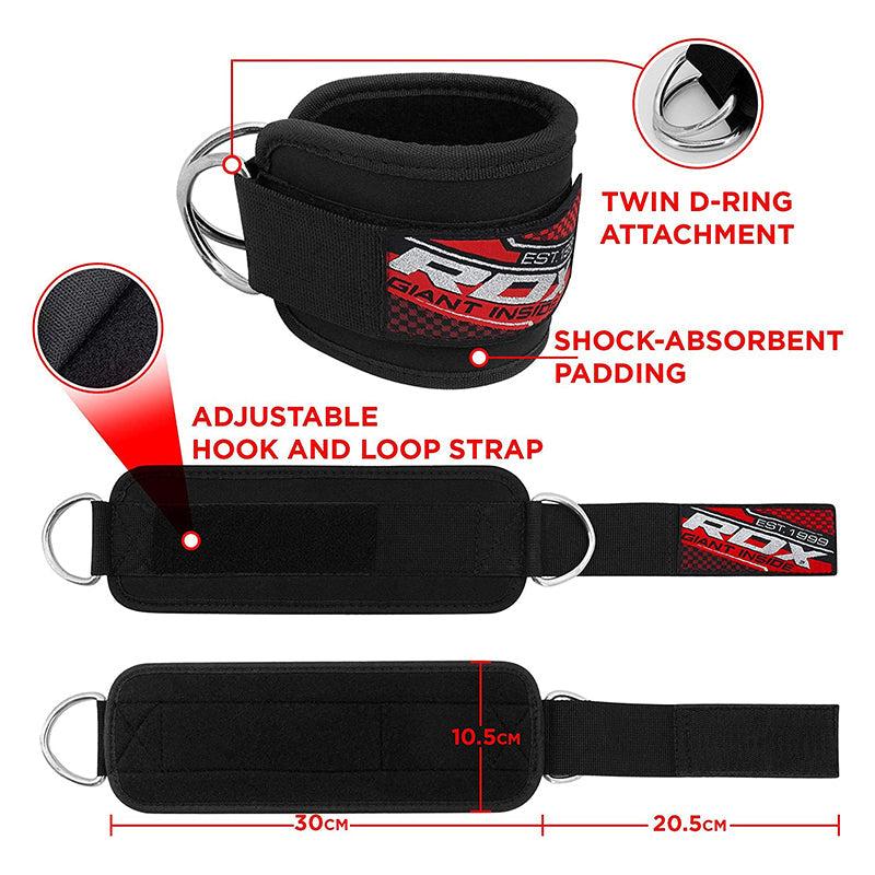 Rdx Sports RDX A1 Ankle Strap For Cable Machine Workout