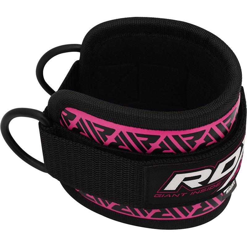 Rdx Sports RDX A3 Pink Ankle Straps For Legs Exercise