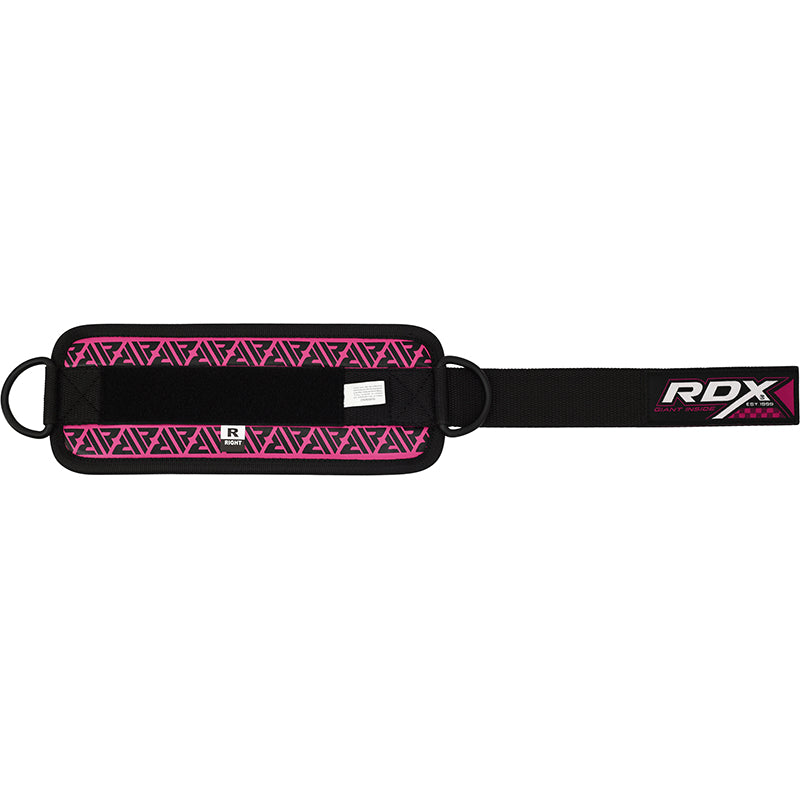 Rdx Sports RDX A3 Pink Ankle Straps For Legs Exercise