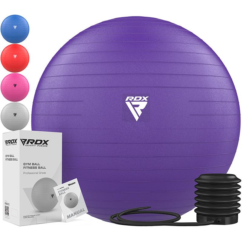 Rdx Sports RDX B1 Inflatable Anti-Slip Yoga Ball With Portable Foot Air Pump