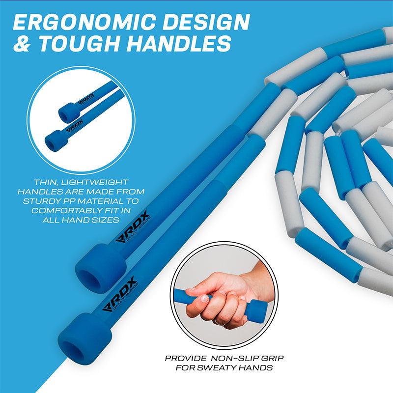 Rdx Sports RDX BD Braided Nylon Tangle-Free 10ft Kids Skipping Rope