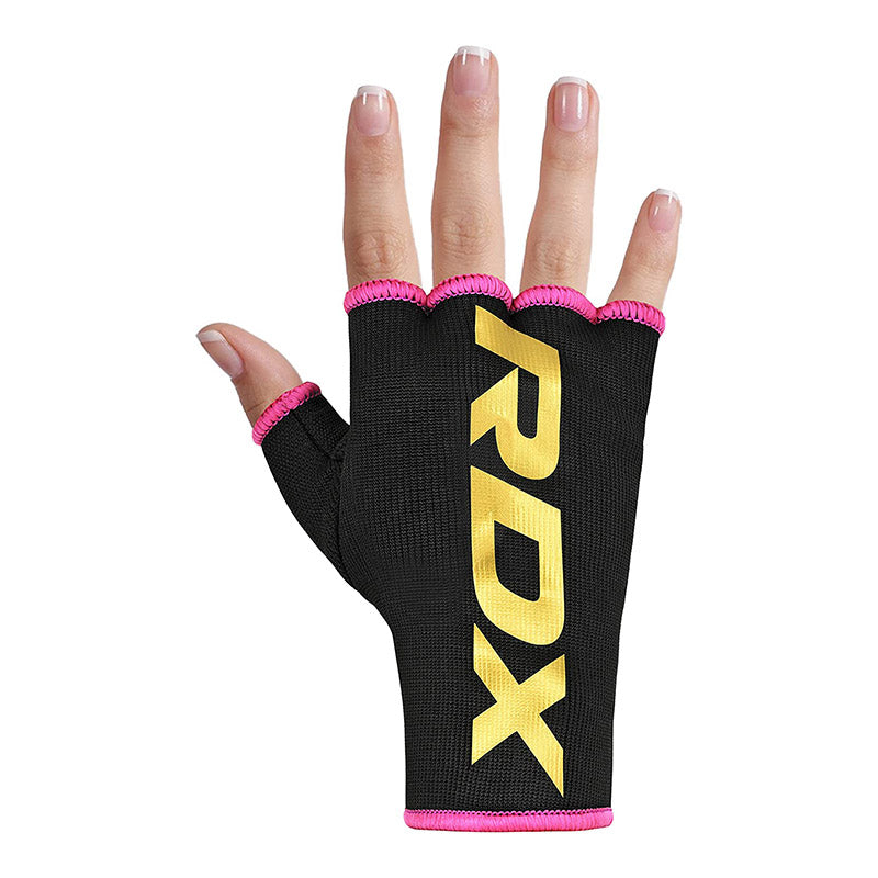 Rdx Sports RDX BP Inner Gloves Elasticated Half Finger For Women Oeko-Tex® Standard 100 Certified