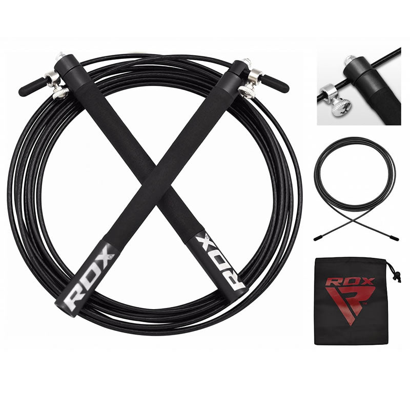 Rdx Sports RDX C3 Aluminum Handle Adjustable Skipping Rope