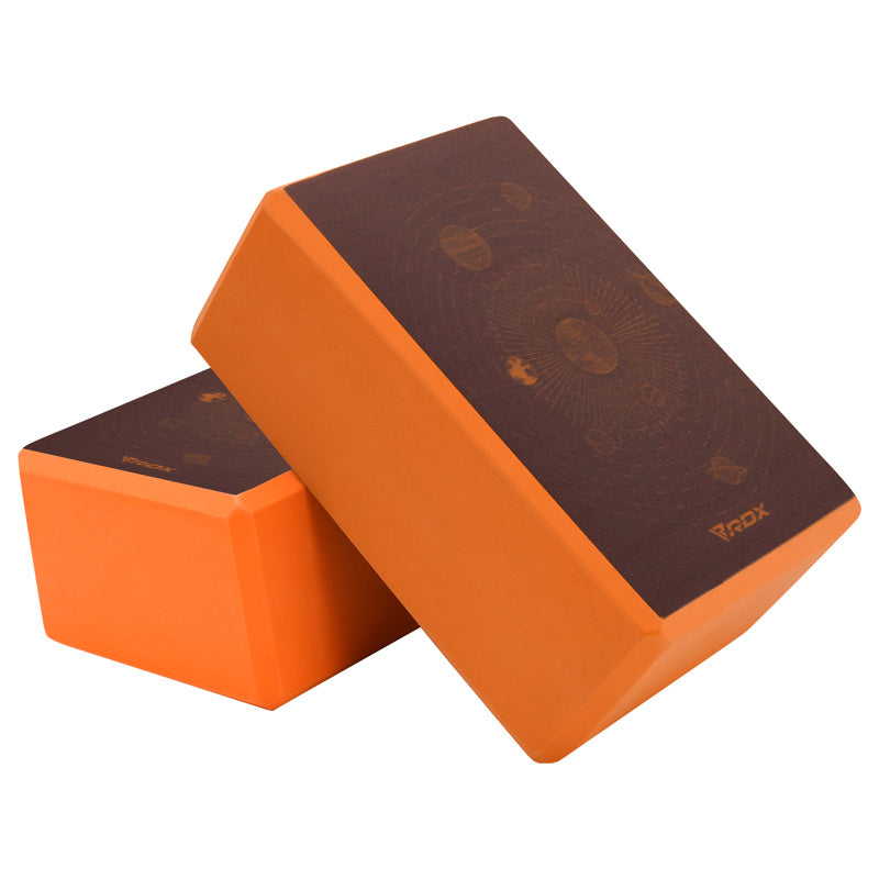 rdx sports RDX D1 High Density EVA Foam Yoga Blocks Non-Slip Brick