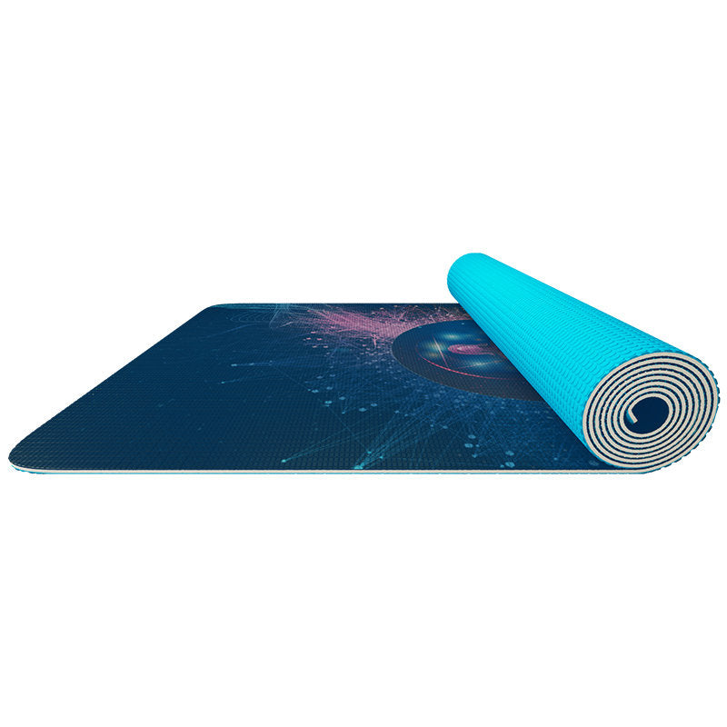 rdx sports RDX D10 Iris 6mm PVC Yoga Mat Angelic Blue
