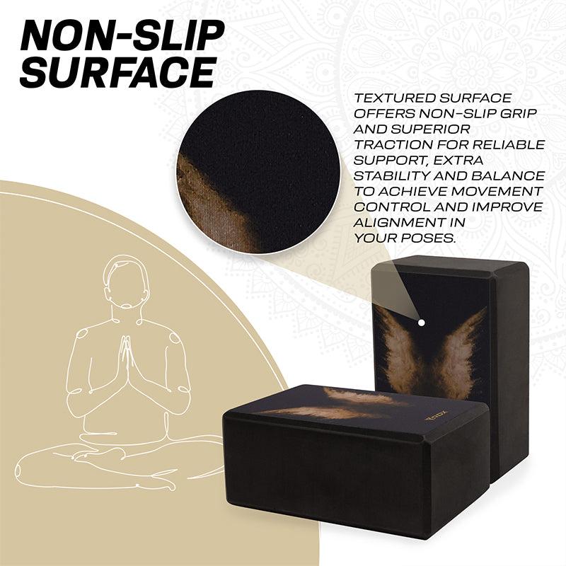 Rdx Sports RDX D12 High Density EVA Foam Yoga Blocks Non-Slip Brick