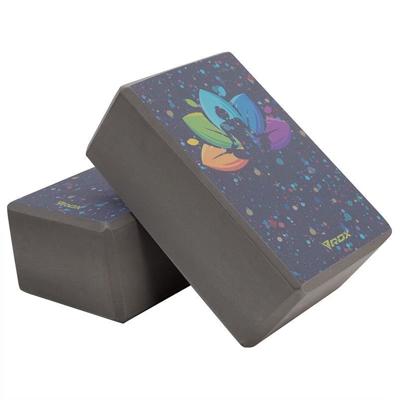 rdx sports RDX D4 High Density EVA Foam Yoga Blocks Non-Slip Brick