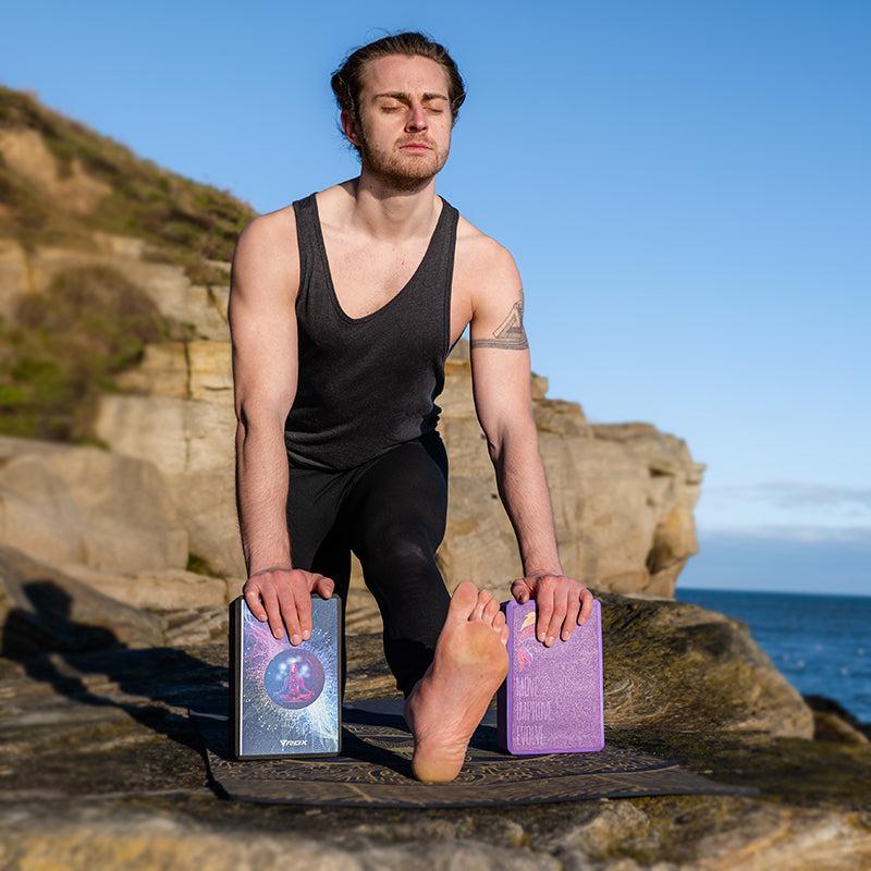 Rdx Sports RDX D5 High Density EVA Foam Yoga Blocks Non-Slip Brick