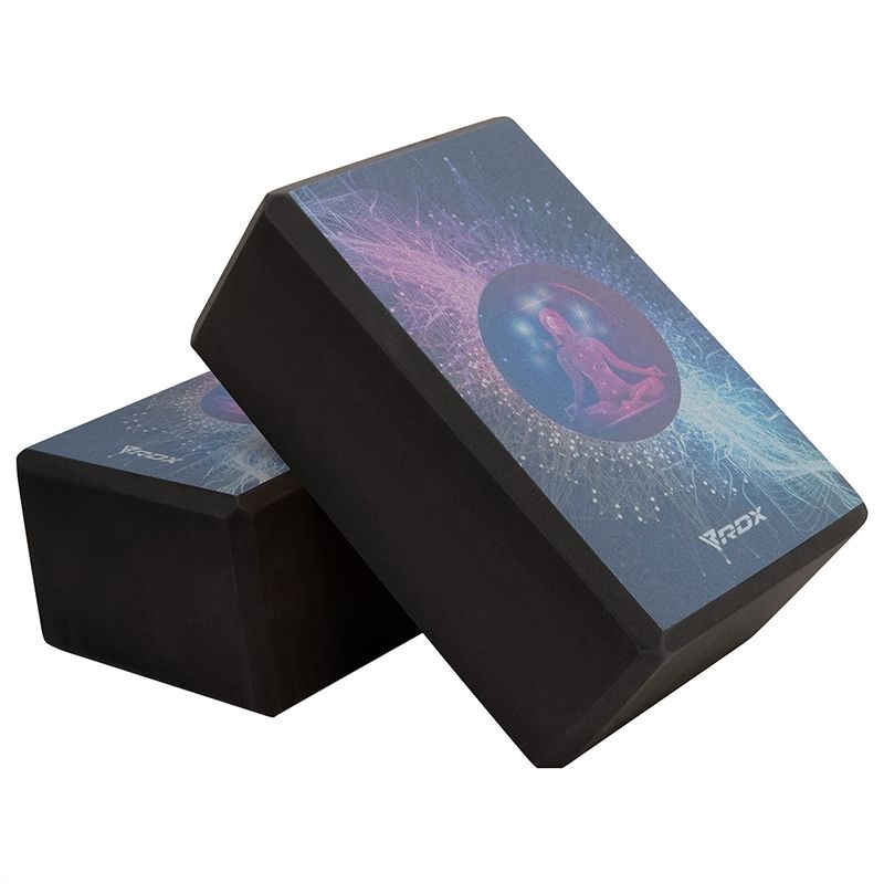 rdx sports RDX D6 High Density EVA Foam Yoga Blocks Non-Slip Brick