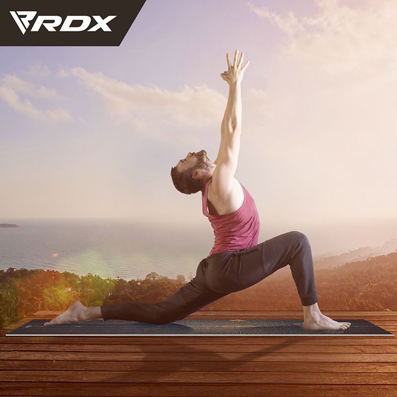 Rdx Sports RDX D6 Iris 6mm PVC Yoga Mat Solar Brown