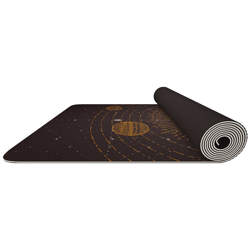 rdx sports RDX D6 Iris 6mm PVC Yoga Mat Solar Brown