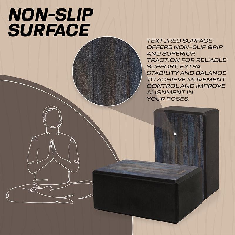 Rdx Sports RDX D7 High Density EVA Foam Yoga Blocks Non-Slip Brick