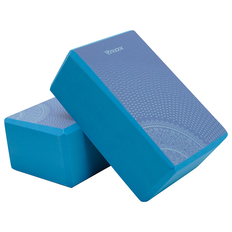rdx sports RDX D9 High Density EVA Foam Yoga Blocks Non-Slip Brick