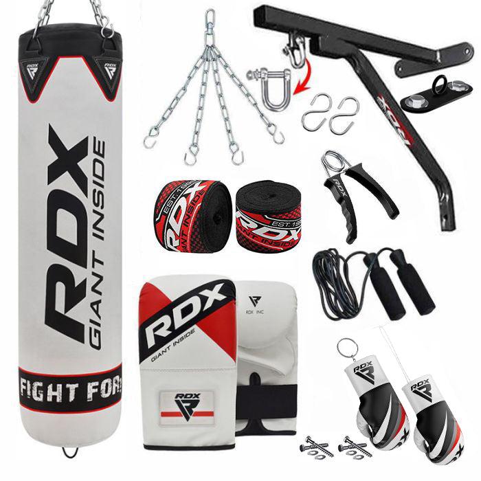 Rdx Sports RDX F1 4ft / 5ft 14-in-1 Punch Bag With Bag Mitts Set
