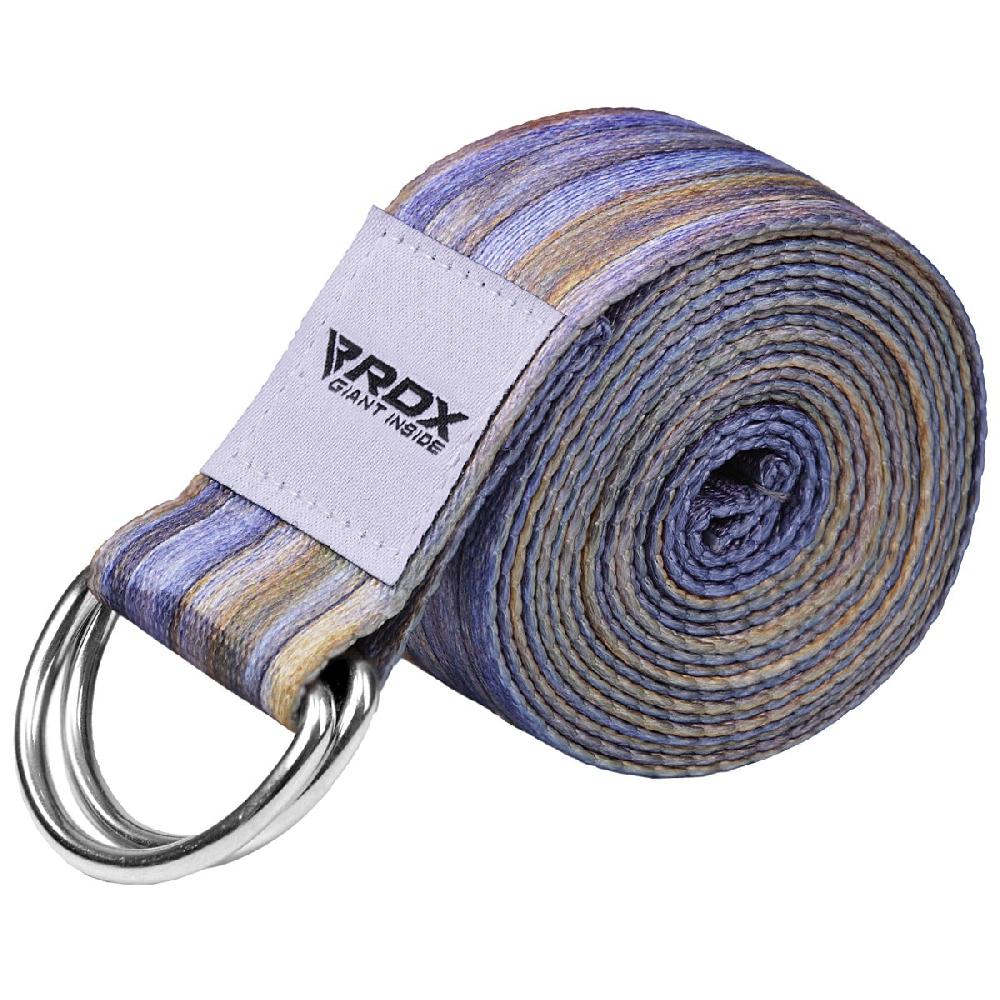 rdx sports RDX F1 D-Ring Steel Buckle Cotton Yoga Strap