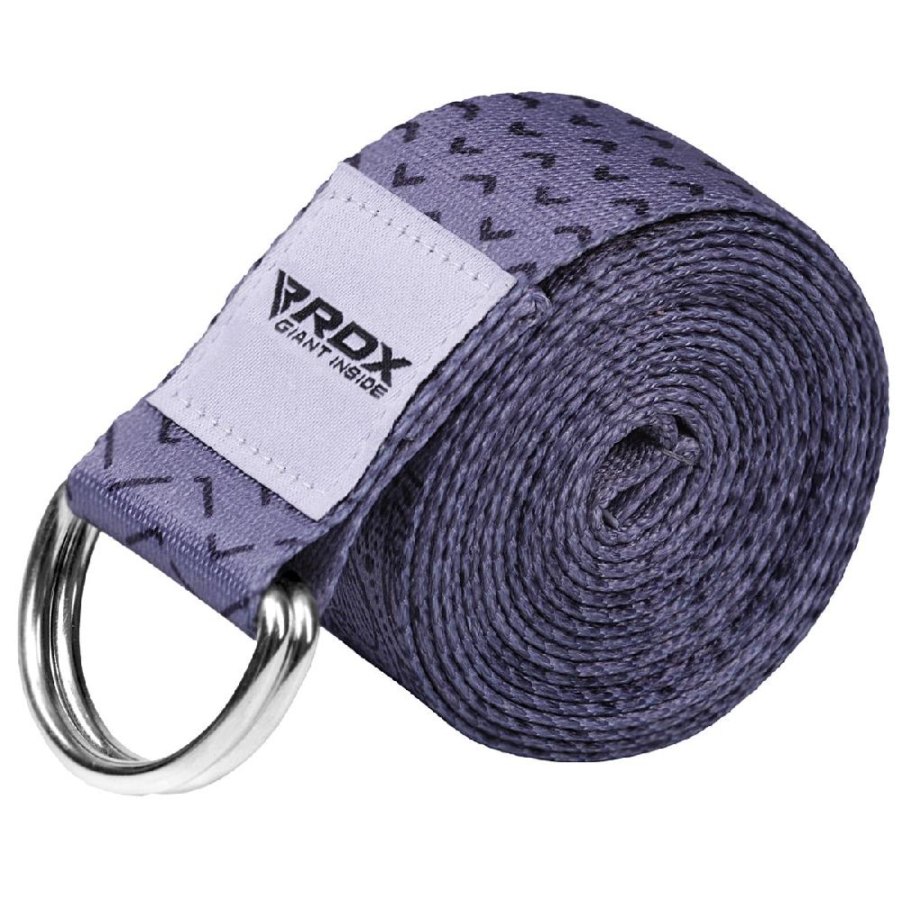rdx sports RDX F11 D-Ring Steel Buckle Cotton Yoga Strap